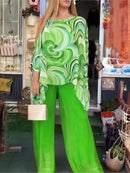 Conjunto Calça e Blusa Lauren - Elegância e Sofisticação para a Mulher Moderna