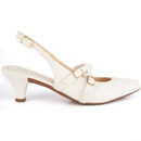 Sapato Feminino Slingback Salto Baixo - Elegância e conforto