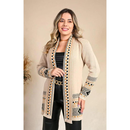 Cardigan Tricot Vitória /Perfeito para a Mulher que Brilha em Todas Ocasiões!