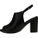 Sandália Saltinho Open Boot Salto Alto Bloco Grosso Ankle Boots Shekinah Confortável Moda