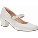 Sapato Feminino Boneca de Dança Salto baixo quadrado Bloco Confort Scarpin 6484