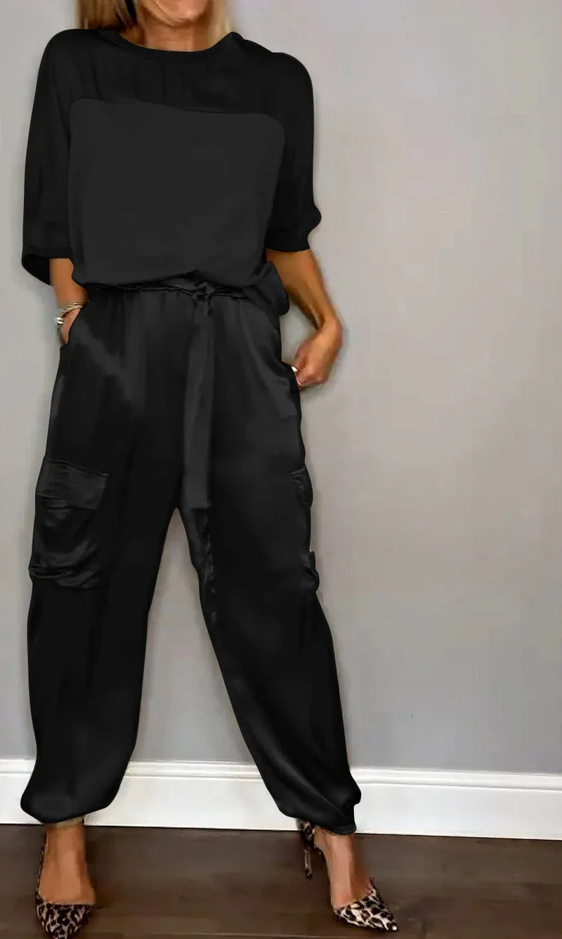 Conjunto Calça e Blusa Melina / Para a Mulher Moderna