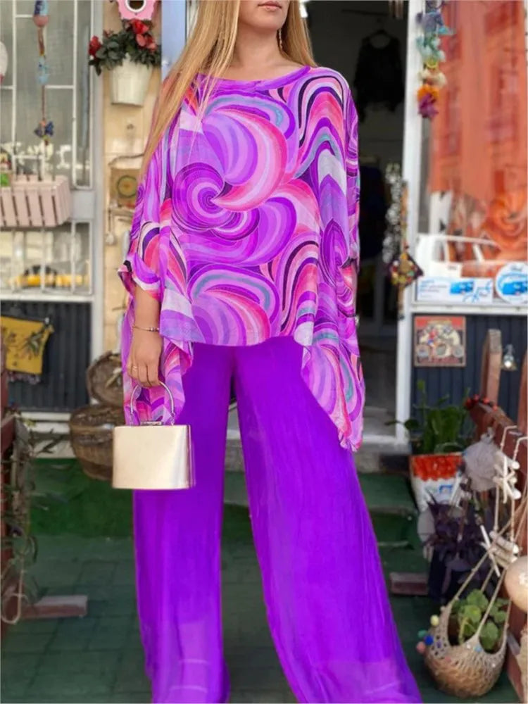 Conjunto Calça e Blusa Lauren - Elegância e Sofisticação para a Mulher Moderna
