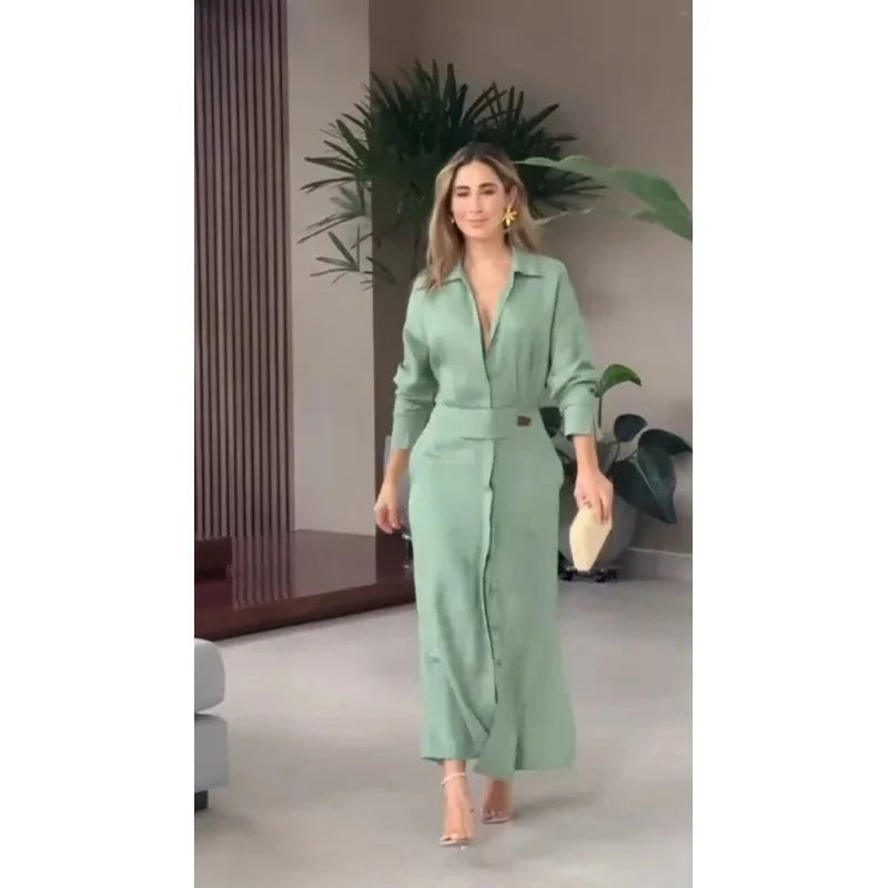 Vestido Elegance Verona  / Coleção Santinni 2025