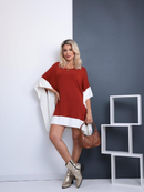 Vestido Bata Feminino Manga Morcego Tunica Soltinha Linda