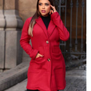 Casaco Sobretudo longo Antonella /Perfeito para a Mulher que Brilha em Todas Ocasiões!