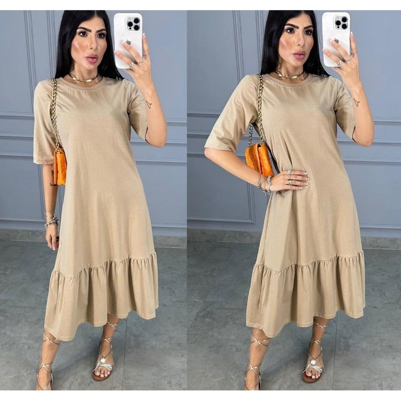 Vestido Midi Feminino Savana
