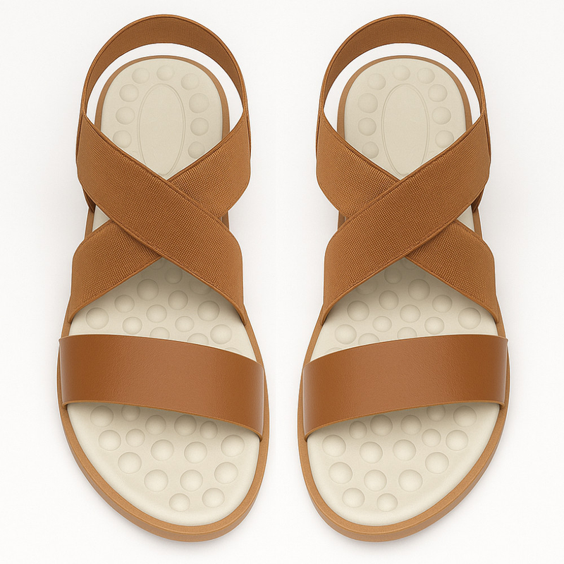 Sandália Feminina Papete Ortopédica Anatômica Massageadora Ultra Conforto Leve e Macia