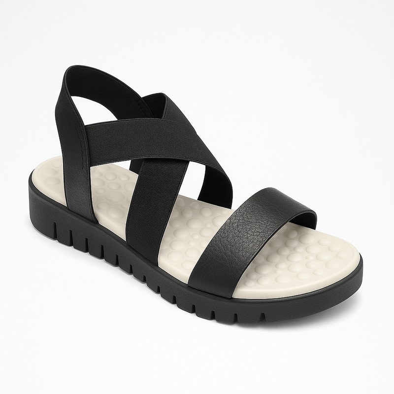 Sandália Feminina Papete Ortopédica Anatômica Massageadora Ultra Conforto Leve e Macia