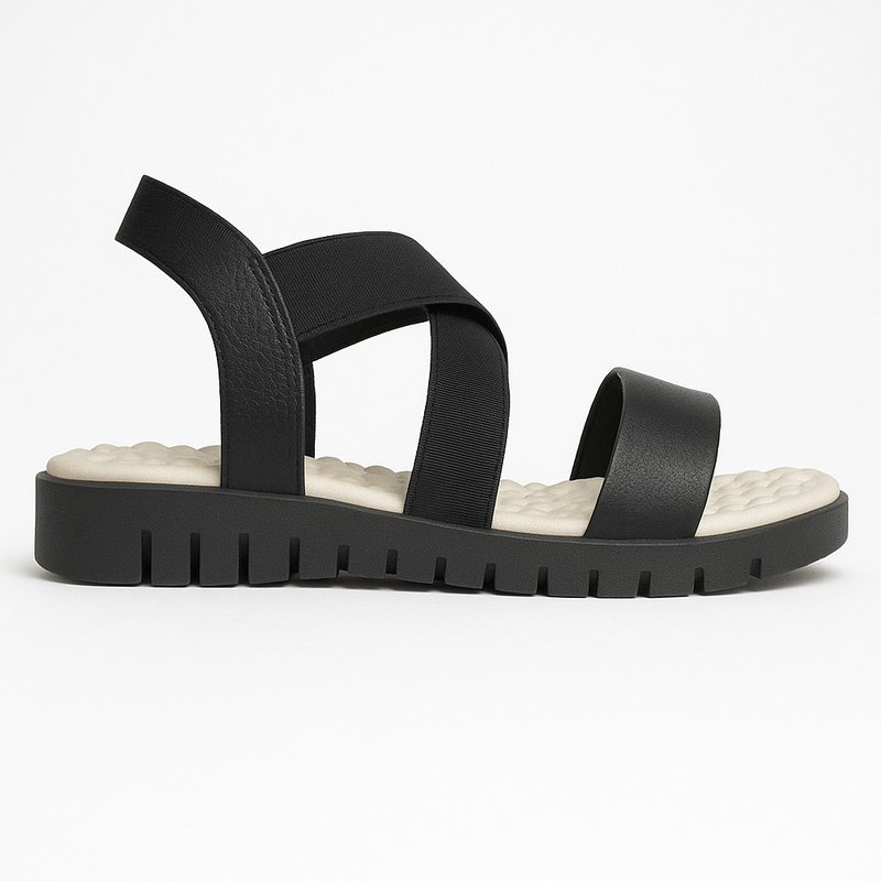 Sandália Feminina Papete Ortopédica Anatômica Massageadora Ultra Conforto Leve e Macia